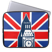 Londoner Anruf Laptopschutzhülle (Vorderseite)