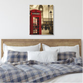 Londoner Anruf Leinwanddruck (Insitu (Schlafzimmer))
