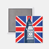Londoner Anruf Magnet (Vorderseite/Rückseite)