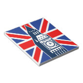 Londoner Anruf Notizblock (angewinkelt)