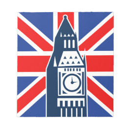 Londoner Anruf Notizblock