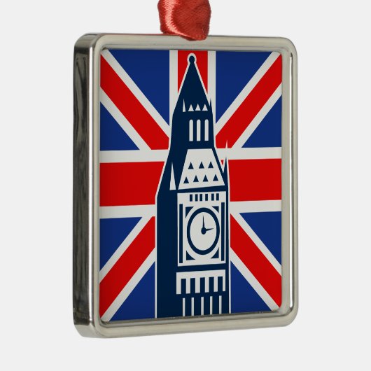 Londoner Anruf Ornament Aus Metall (Rechts)