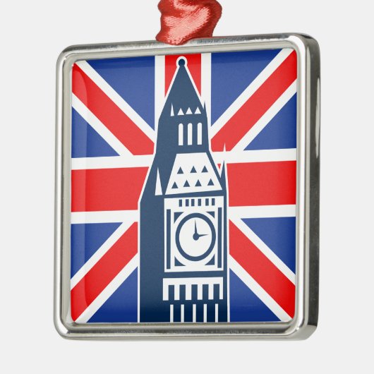 Londoner Anruf Ornament Aus Metall (Links)