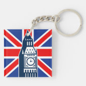 Londoner Anruf Schlüsselanhänger (Rückseite)