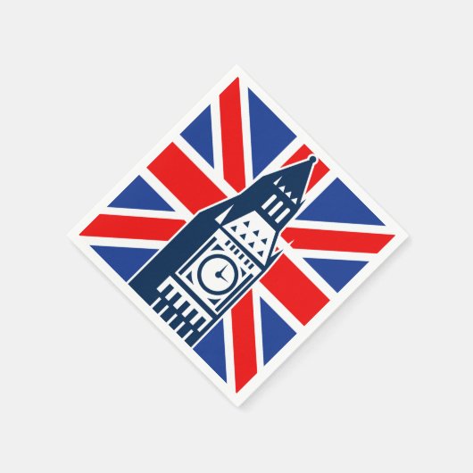 Londoner Anruf Serviette (Ecke)