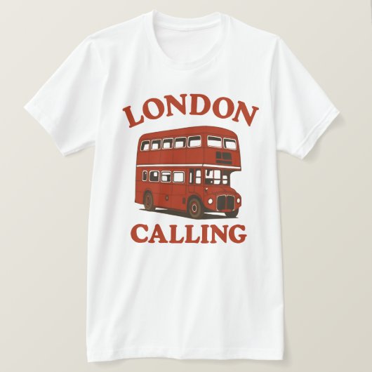 Londoner Anruf T-Shirt (Design vorne)
