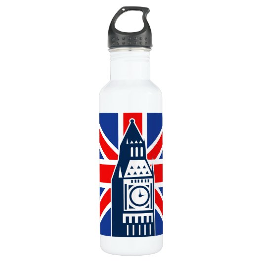 Londoner Anruf Trinkflasche (Vorderseite)