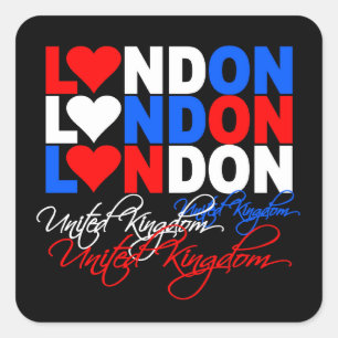 Londoner Aufkleber