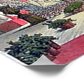 Londoner Ausstellung Vintage Poster (Ecke)