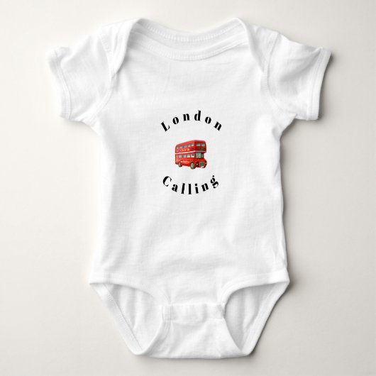Londoner Baby Strampler (Vorderseite)