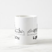 Londoner Becher Kaffeetasse (Mittel)