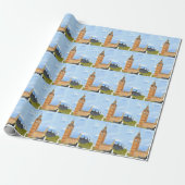 Londoner Big-Ben-Packpapier Geschenkpapier (Ungerollt)