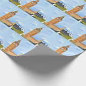 Londoner Big-Ben-Packpapier Geschenkpapier (Ecke)