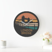 Londoner Brücke Große Wanduhr (Zuhause)