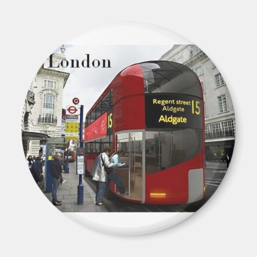 Londoner Bus (St.K.) Magnet (Vorne)