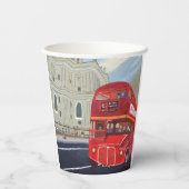 Londoner Busbecher Pappbecher (Rückseite)
