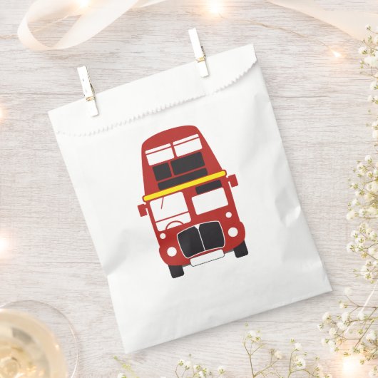 Londoner Busbeutel Gastgeschenk | Begehrensack Geschenktütchen (Ausgeschnitten)