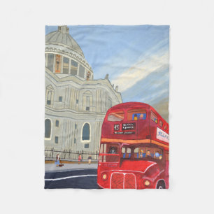 Londoner Busdecke Fleece