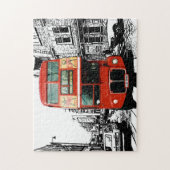 Londoner Bushaltestelle Puzzle (Vertikal)