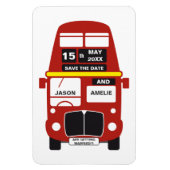 Londoner Bushochzeit retten das Datum Magnet (Vertikal)