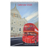 Londoner Buskalender 2023 Kalender (Titelbild)