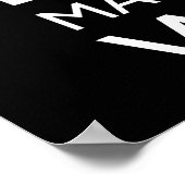 Londoner Buslinie (Bus Blind) Poster (Ecke)