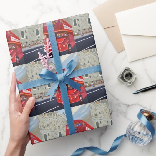 Londoner Busverpackungspapier Geschenkpapier (Schenken)