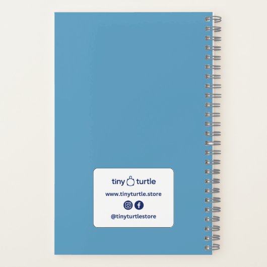 Londoner City-Notebook Notizblock (Rückseite)