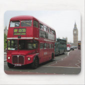 Londoner Doppeldecker-Bus Mousepad (Vorne)