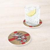 Londoner Dragon Sandstone-Untersetzer Sandstein Untersetzer (Seite)