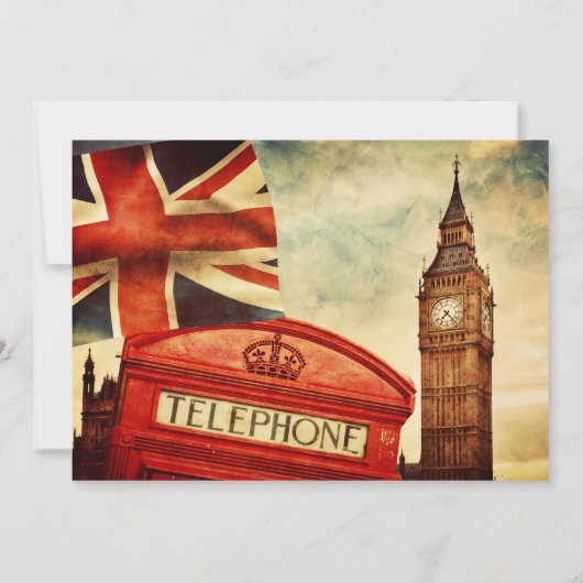 Londoner Einladung (Rückseite)