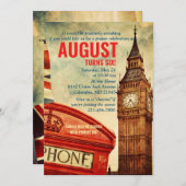 Londoner Einladung (Vorne/Hinten)