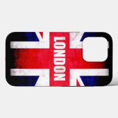 Londoner Flagge Case-Mate iPhone Hülle (Rückseite (Horizontal))
