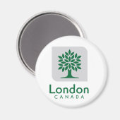 Londoner Flagge: Ontario Magnet (Vorderseite/Rückseite)