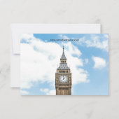 Londoner Foto - 3x5 Save the Date (Rückseite)