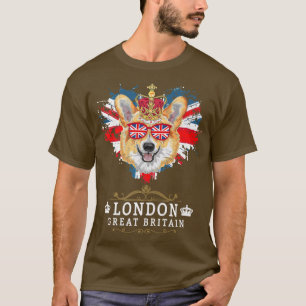Londoner Idee für Kinder mit Union Jack Flag von E T-Shirt