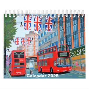 Londoner Kalender der Königin Jubilee 2025
