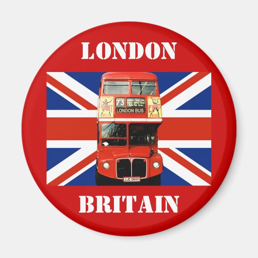 Londoner Kühlschrankmagnet (Vorne)