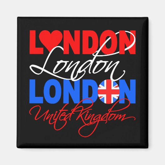 Londoner Magnet (Vorne)