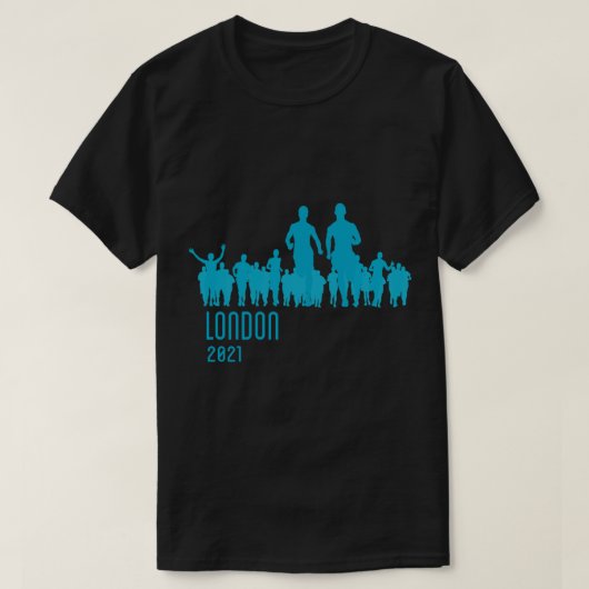 Londoner Marathon 2021 T-Shirt (Design vorne)
