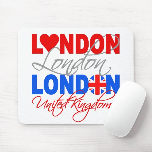 Londoner Mousepad (Mit Mouse)