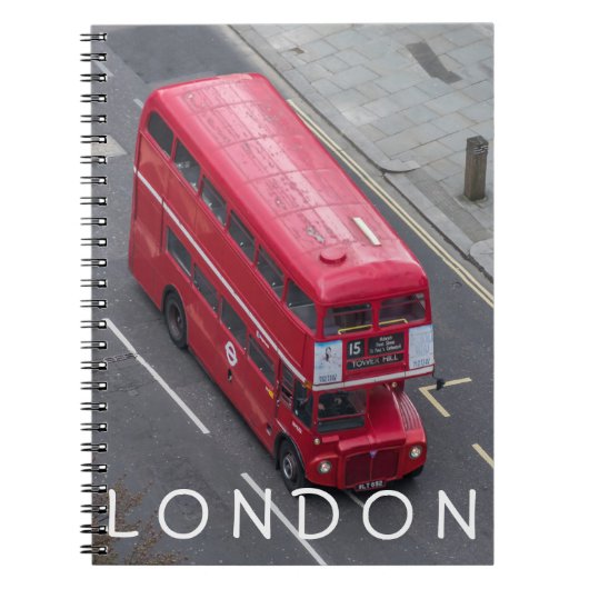 Londoner Notebook Notizblock (Vorderseite)