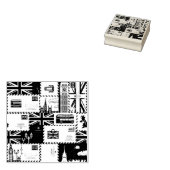 Londoner Post-Briefmarke Gummistempel (Stempel)