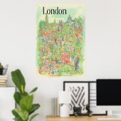 Londoner Poster (Heimbüro)