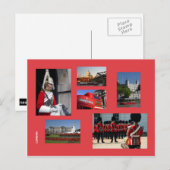 Londoner Postkarte (Vorne/Hinten)