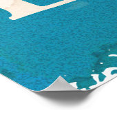 Londoner Reiseplakat Poster (Ecke)