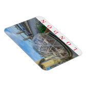 Londoner Rieseniglo-Kühlschrankmagnet Magnet (Rechte Seite)