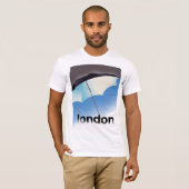Londoner Schirmplakat T-Shirt (Vorne ganz)