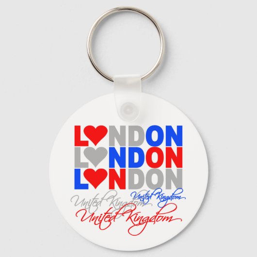 Londoner Schlüsselanhänger (Vorderseite)