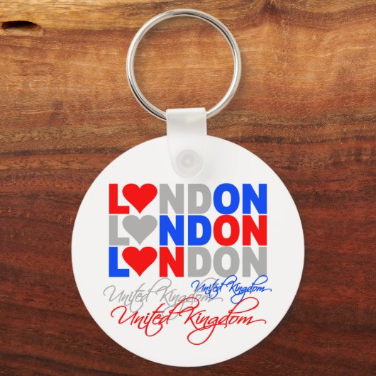 Londoner Schlüsselanhänger (Vorderseite)